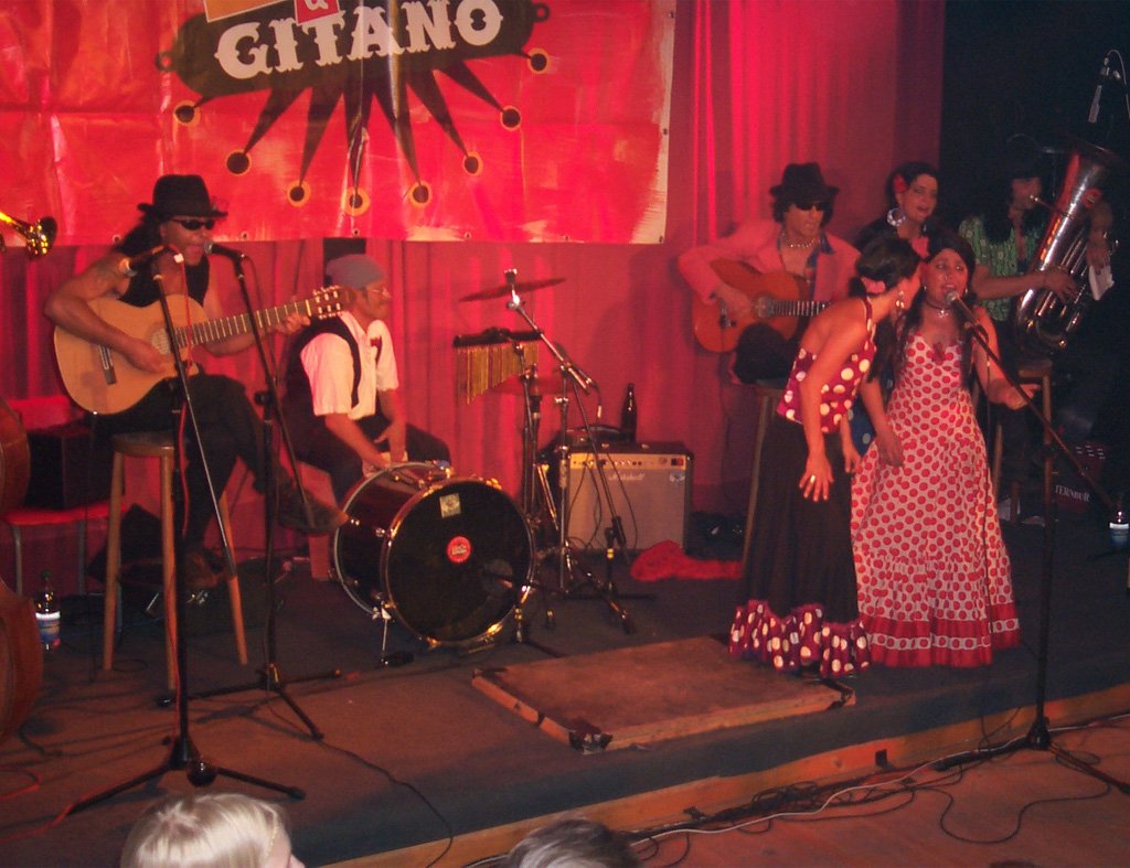 Casino Gitano auf der Bühne